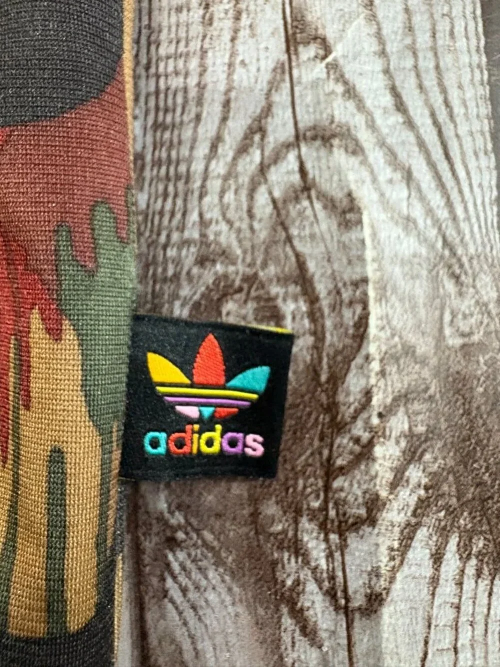 Adidas x Pharrell Williams Jacket size Small Full Zip Camo Long Sleev Hu Hiking